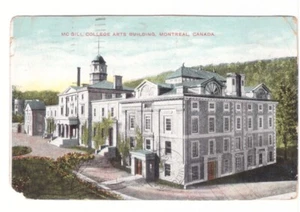 Arts Building, McGill College, Montreal, Quebec Vintage 1907 Postcard - Picture 1 of 2