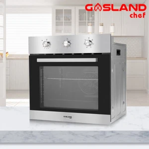 GASLAND chef 60cm Wall Oven 70L 2000W Stainless Steel Electric Grill Oven Roast - Picture 1 of 9