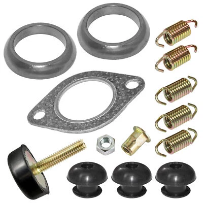 Exhaust Muffler Silencer Kit for Polaris Ranger 500 4X4 Crew / Midsize 2011-2013 - Imagem 1 de 4