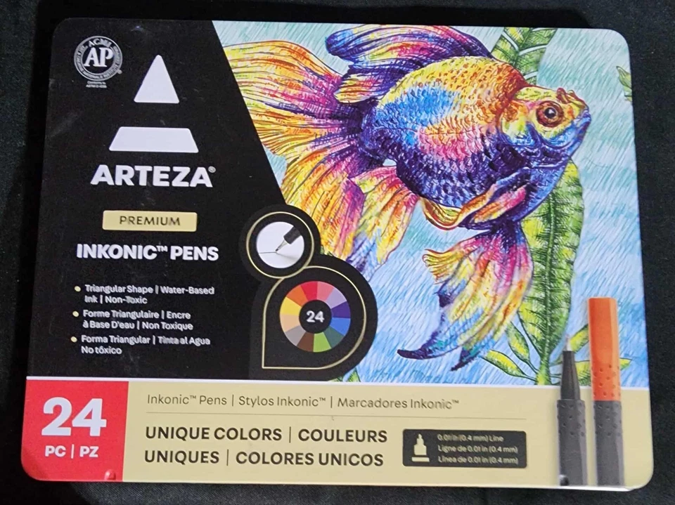 Arteza Premium Pro Series Inkonic Pens  - 24 pc Set (ARTZ-RET-50011) - Image 1 of 1