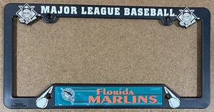 Telaio targa in plastica Florida Marlins MLB - Foto 1 di 1