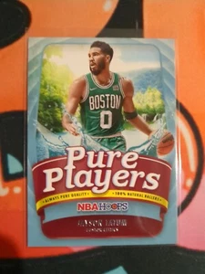 Jayson Tatum 2022-23 NBA Hoops Winter Pure Players Insert Card #9 Boston Celtics - Picture 1 of 2