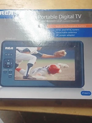 RCA RTV86073 Portable 7" Widescreen LCD. NIB - Image 1 of 4