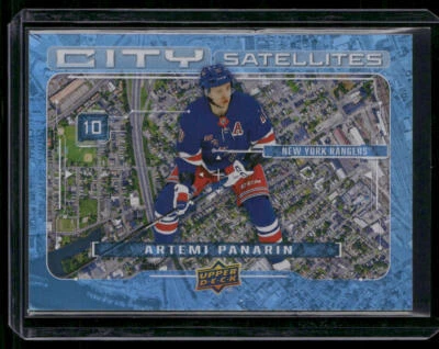 Artemi Panarin 2024-25 Upper Deck #CS-18 City Satellites New York Rangers - Image 1 of 2