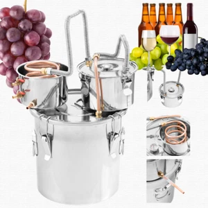 Alkohol Destillieranlage Destille Doppelfasspumpe Destilliergerät Haus Wein 19 L - Bild 1 von 7