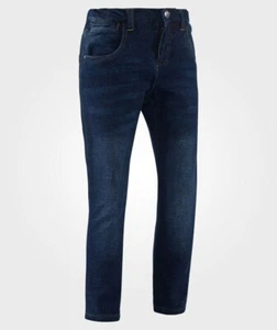 NWT LITTLE PIECES Lpringo Boys Jeans A Dark Blue Denim Skinny Size 9/10 €39.95 - Picture 1 of 10