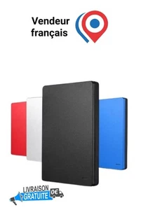 Disque Dur Externe Portable HDD 2To USB 3.0 Stockage Haute Vitesse PS4 PS5 - Photo 1/18