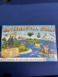 Mathemagical World Addition Subtraction Board Game Learning 2020 Sealed - Picture 1 of 6