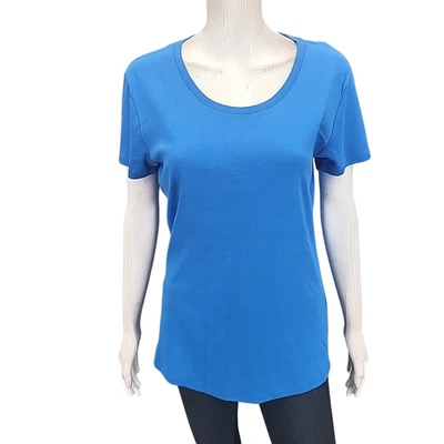 Kirkland подпись женщин Pima хлопок верхний X-Large размер синий футболка - Изображение 1 из 4