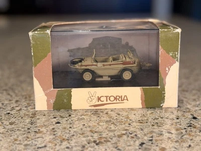 Victoria VW Schwimmwagen Open Africa Korps R03 Open Top Diecast MILITARY VEHICLE - Image 1 of 4