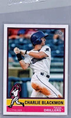 Taladro Charlie Blackmon Tulsa debut Topps Pro 2025  Foto 1 de 2