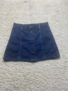 Levi's Womens Button Front Denim Jean Skirt Size 29 EUC - Picture 1 of 9