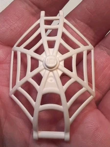 LEGO Spider-Man White Large Hemisphere Shape Spider Web Official For Mini Figure - Picture 1 of 4