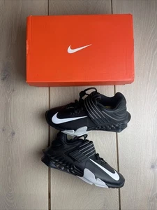 Scarpe da sollevamento pesi Nike Savaleos - taglia 4 UK / EU 35 nere CV5708-010 - Foto 1 di 6