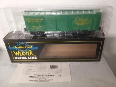 Weaver Excelsior Station Railroad Car New in Box Limited Ed. No. 212 - Image 1 of 4