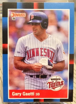1988 Donruss Gary Gaetti #194 Minnesota Twins - Image 1 of 2