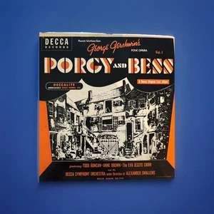 Vintage vinyl record albums featuring George Gershwin's "Porgy and Bess." - Picture 1 of 1
