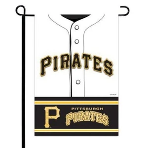 Pittsburgh Pirates 12.5" x 18" Jersey-Style Garden Flag - Picture 1 of 1