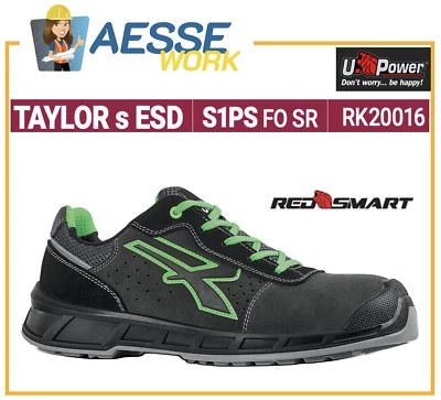U POWER SCARPA SCARPE ANTINFORTUNISTICA UPOWER TAYLOR s ESD S1PS FO SR - Immagine 1 di 3