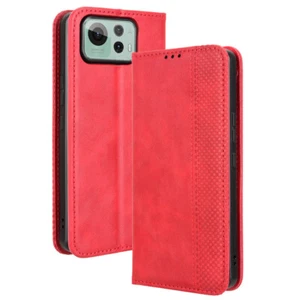 For Asus Zenfone 12 Ultra, Luxury Retro Flip Leather Wallet Stand Cover Case - Picture 1 of 25