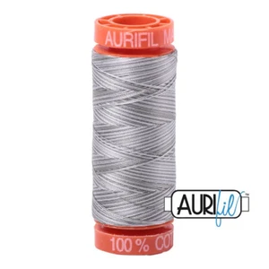 Aurifil Thread Mako 50wt 100% Cotton Small Spools 220 yds Each - Picture 1 of 253