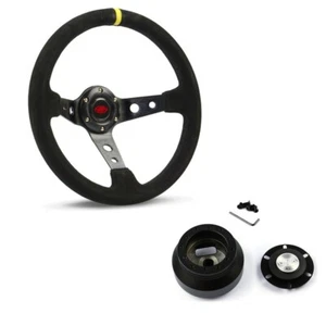 SAAS Steering Wheel SWGT1 & Boss Kit For Ford Falcon AU BA BF 1998-2008 - Picture 1 of 15