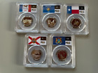 2004 S State Proof Clad Pcgs 69 Five Coin Quarter Set