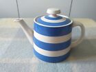 TG Green Cornish ware blue and white teapot height 13.3cm