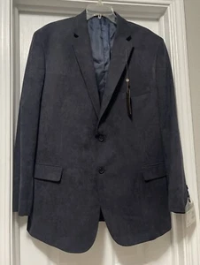 Tasso Elba Macy's Men Two Button Blazer 46R- Brand New - Picture 1 of 8