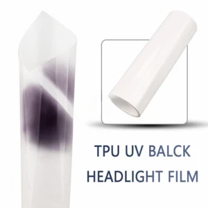 Automotive TPU Headlight Protect Film Self-healing Hot Repair Scratches UV Film - Picture 1 of 16
