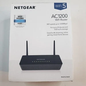 Netgear AC1200 Dual Band Wireless Wi-Fi Router R6220 - Afbeelding 1 van 3