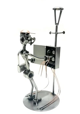 metalman24 Schraubenmännchen ELEKTRIKER ausgefallenes geschenk geschenkideen - Bild 1 von 4