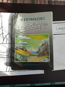 Seidenmalerei Vorlagenheft Landschaften - Bild 1 von 9