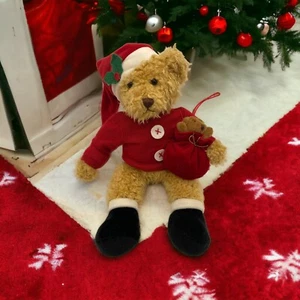 Russ 8” Sammy Santa Plush Stuffed Animal - Picture 1 of 9