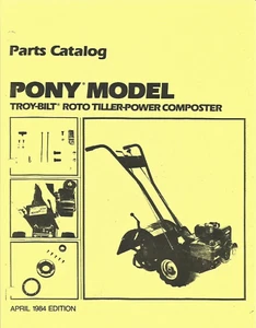 Troy-Bilt Pony Parts Manual 1984 - Picture 1 of 2