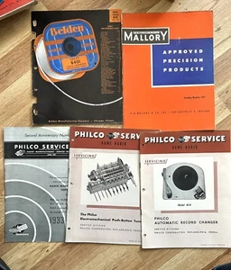 5 Vtg 1930’s/40’s Radio Electrical Catalogs - Picture 1 of 7