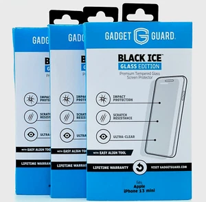 Tempered Screen Protector For Apple iPhone 13 Pro Max & 13 Mini - 3 PACK - Picture 1 of 7