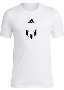 Adidas Men’s Soccer Messi x Miami Tee - Perfect Match White/Black Size XXL NWT - Picture 1 of 3