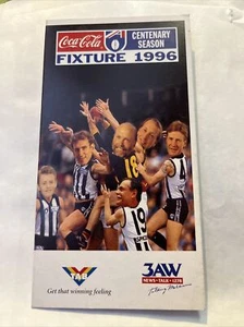 GREAT 1996 VFL AFL CENTENARY YEAR FIXTURE - GREAT CONDITION - Picture 1 of 11