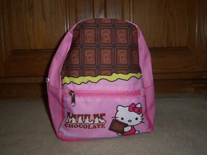 NEW, HELLO KITTY 9" MINI BACKPACK, MILK CHOCOLATE - Picture 1 of 3