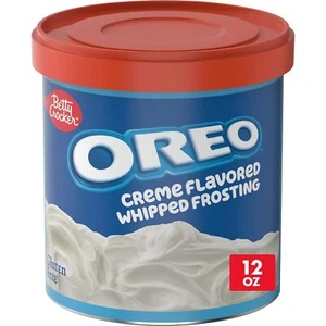 Betty Crocker Oreo Creme aromatisiert geschlagenes Frosting, glutenfreies Frosting, 12 Oz. - Bild 1 von 8