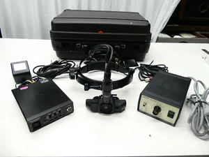 ๐ NICE! Heine Video Omega 2C Binocular Indirect Video Ophthalmoscope w Case - Picture 1 of 16