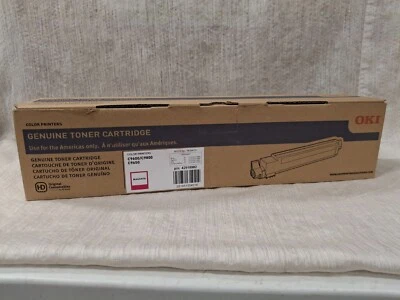 Genuine Oki 42918982 Magenta Toner Cartridge C9600 C9800 C9650 OEM - Image 1 of 4