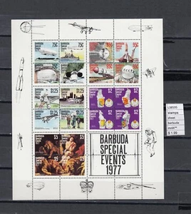 HOJA DE SELLOS BARBUDA MNH** (L38595) - Imagen 1 de 1