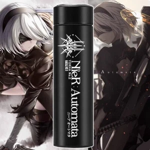 Anime Nier Automata Cosplay Thermos Cup Smart Vacuum Stainless Steel Cup 500ml  - Picture 1 of 5