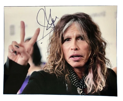 STEVEN TYLER Original Signed Autograph 11x14 AEROSMITH Photo COA Cover