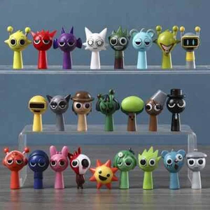 24pcs/set Sprunki Incredibox PVC Brinquedos Collection Figures Toys - Picture 1 of 24