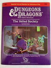 Dungeons & Dragons The Veiled Society B6 1984 Softcover Module TSR 9086