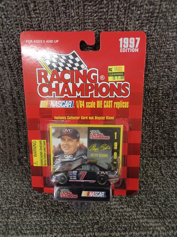 1:64th Scale #7 Geoff Bodine Diecast By Racing Champions  - Image 1 of 1