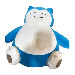 Snorlax Plush Pokemon Center Stuffed Animal Cute Toy Doll New Dusty - Picture 1 of 2